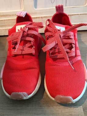 Adidas NMD Valentine’s Day Red Athletic Sneakers